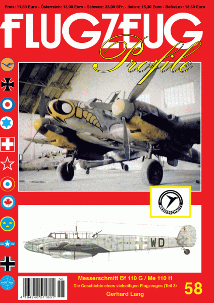 FLUGZEUG Profile 58 Messerschmitt Bf 110 G-H (Teil 3)