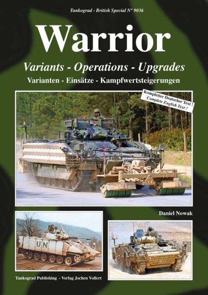 TG-9036 WARRIOR Varianten - Einsätze - Kampfwertsteigerungen