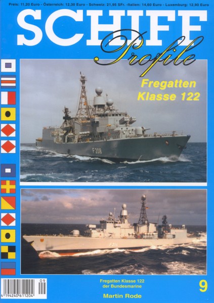 SCHIFF Profile 09 Fregatten Klasse 122 der Bundesmarine