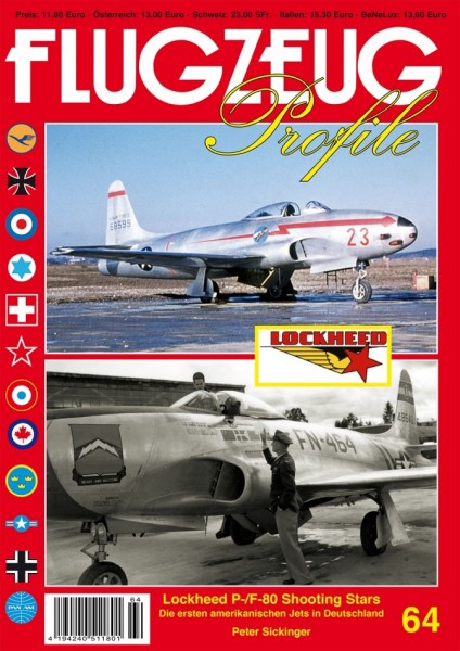FLUGZEUG Profile 64 Lockheed P-/F-80 Shooting Stars