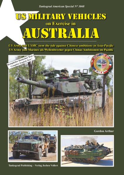 TG-3048 US Military Vehicles on Exercise in Australia US Army und Marines als Wellenbrecher