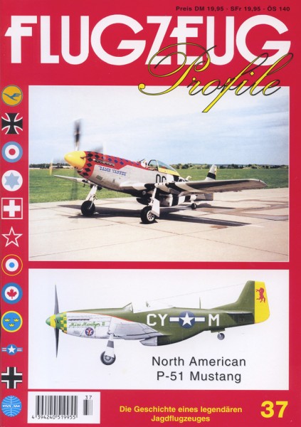 FLUGZEUG Profile 37 North American P-51 "Mustang"