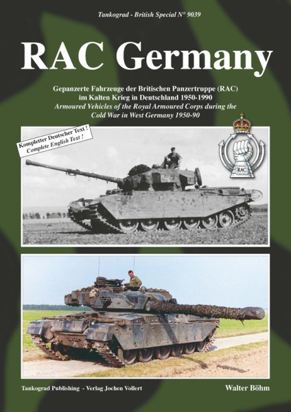 TG-9039 RAC Germany Gepanzerte Fahrzeuge der Britischen Panzertruppe (RAC) im Kalten Krieg in Deutsc