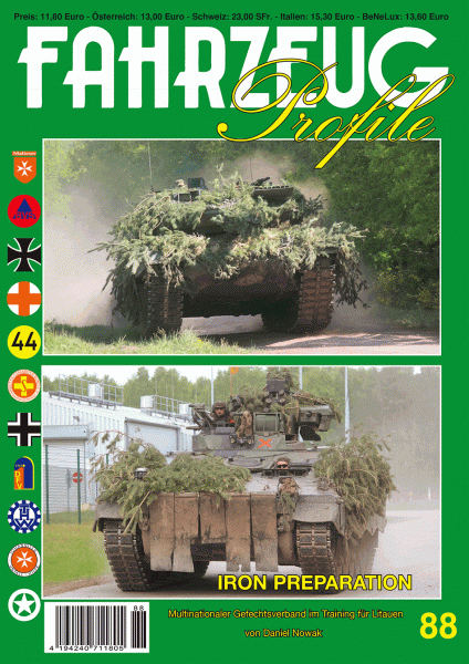 FAHRZEUG Profile 88 IRON PREPARATION - Multinationaler Gefechtsverband im Training für Litauen